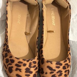 Lane Bryant Brown Flats Timeless Comfort